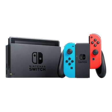 Nintendo Switch Console Neon Red \/ Blue